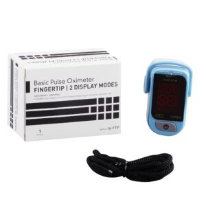 Basic Fingertip Pulse Oximeter, Adult / Pediatric, LED Display