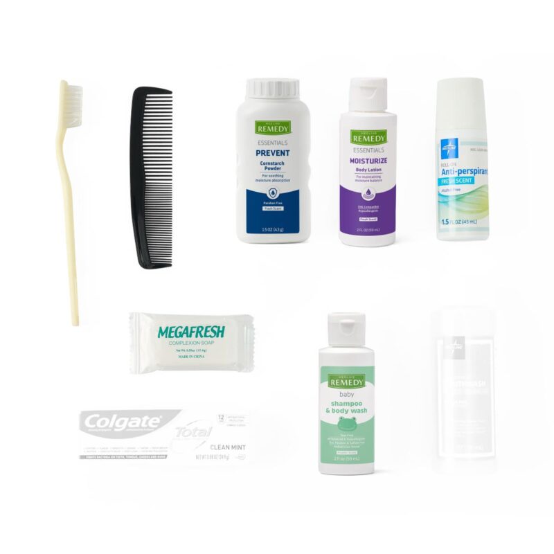 Platinum Personal Care Kit, 9-Piece, Resealable Bag