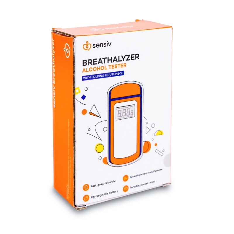 Sensiv™ Breath Analyzer (Breathalyzer), Non-Regulated