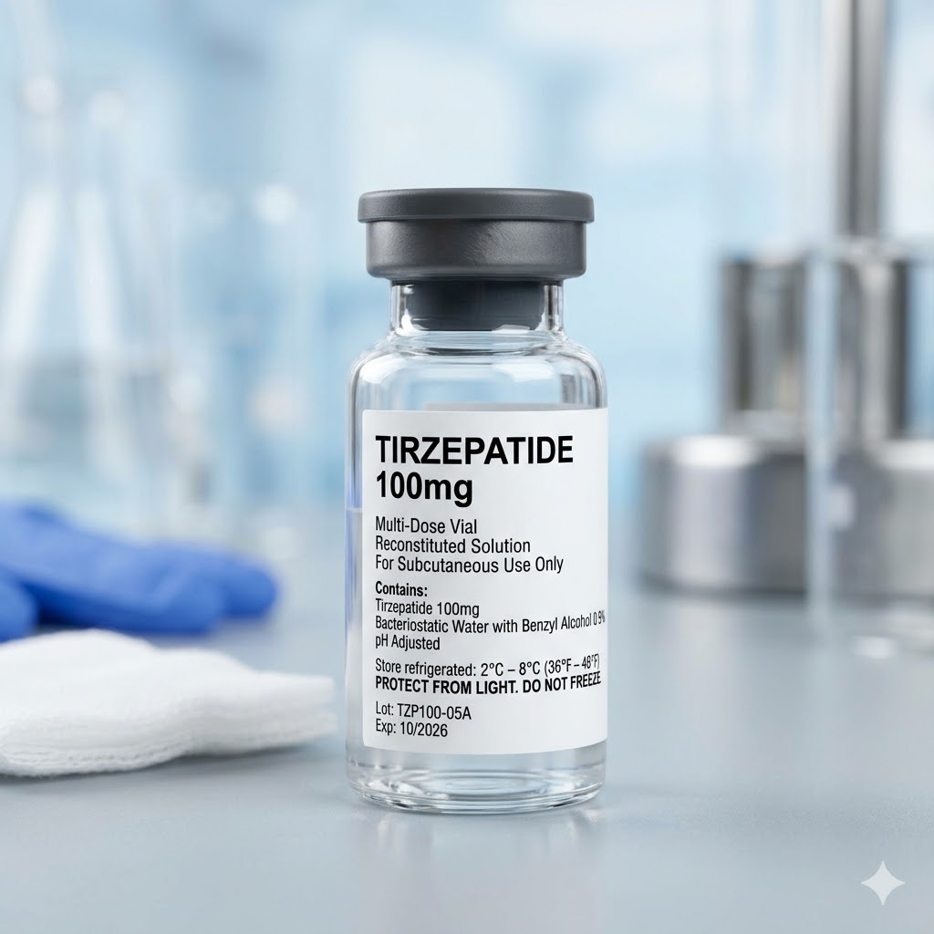 Tirzepatide 100mg, Reconstituted