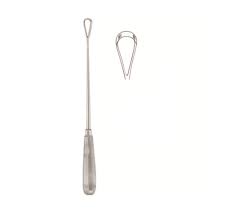 Uterine Curette, 8mm Straight, Regular Tip, Sterile, 25/cs
