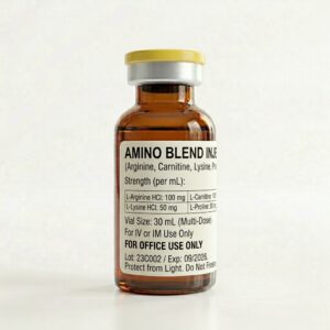 Amino Blend Injection (Arginine HCI / L-Carnitine / L-Lysine HCI / L-Proline) - 30mL Multi-Dose Vial