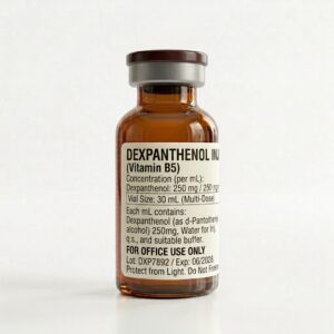 Dexpanthenol (Vitamin B5) Injection - 30mL Multi-Dose Vial