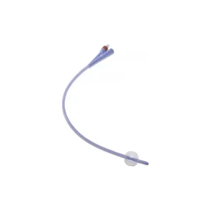 cardinal-health-8887605303-dover-2-way-silicone-foley-catheter-30-fr-16-l-5-cc-standard-rounded-tip-uncoated-100-silicon