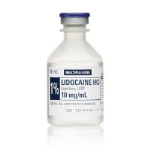 lidocaine 1%